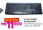 Logitech K120 Wired Keyboard