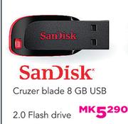 SanDisk Cruzer Blade 8GB USB 2.0 Flash Drive