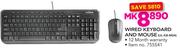 Ultra-Link Wired Keyboard and Mouse UL-KB-M04