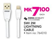 Swiss 2M Lightning Cable SWI