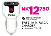 Swiss SWI 3 1A US CA Charger