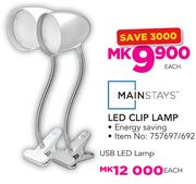 Mainstays LED Clip Lamp-Each