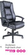 High Back Chair