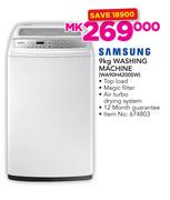 Samsung 9Kg Washing Machine WA90H4200SW