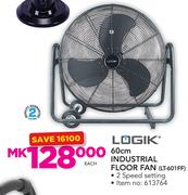 Logik 60cm Industrial Floor Fan LT-601FF