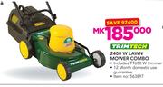 Trimtech 2400W Lawn Mower Combo