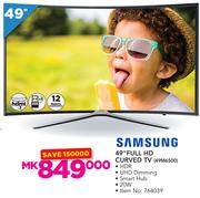 Samsung 49” Full HD Curved TV (49M6500)