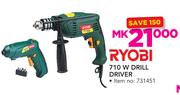 Ryobi 710W Drill Driver