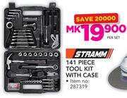 Stramm 141 Piece Tool Kit With Case-Per Set