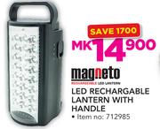 Magneto LED Rechargeable Lantern With Handle