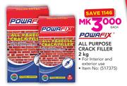 Powafix All Purpose Crack Filler-2kg Each