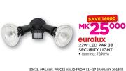 Eurolux 22W LED Par 38 Security Light