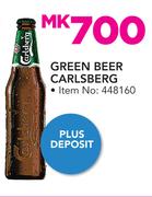Green Beer Carlsberg (Plus Deposit)