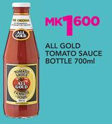 All Gold Tomato Sauce Bottle-700ml