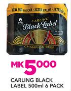 Carling Black Label-6x500ml