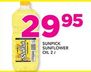 Sunpick Sunflower Oil-2Ltr