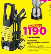 Karcher K2 360 20-120 Bar High Pressure Cleaner K2 360