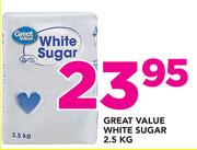 Great Value White Sugar-2.5Kg