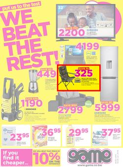 Game Botswana : We Beat The Rest (18 Jan - 24 Jan 2018), page 1