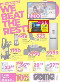 Game Botswana : We Beat The Rest (18 Jan - 24 Jan 2018), page 1
