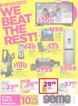 Game Botswana : We Beat The Rest (18 Jan - 24 Jan 2018), page 1