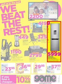 Game Botswana : We Beat The Rest (18 Jan - 24 Jan 2018), page 1