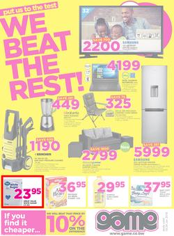 Game Botswana : We Beat The Rest (18 Jan - 24 Jan 2018), page 1