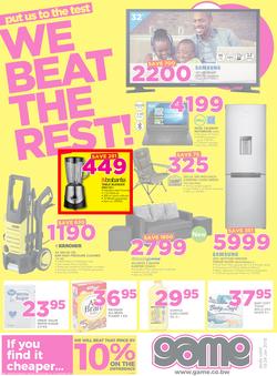 Game Botswana : We Beat The Rest (18 Jan - 24 Jan 2018), page 1