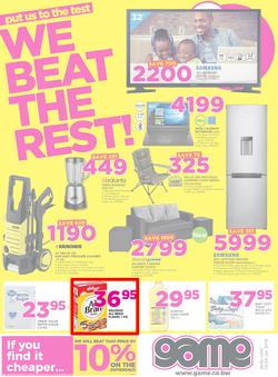 Game Botswana : We Beat The Rest (18 Jan - 24 Jan 2018), page 1