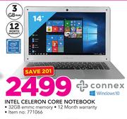 Connex 14" Intel Celeron Core Notebook