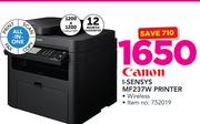 Canon All-In-One I-Sensys MF237W Printer
