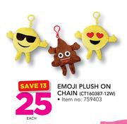 Emoji Plush On Chain CT160387-12W-Each