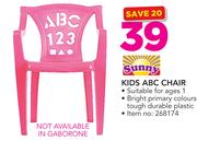 Sunny Kids ABC Chair