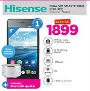 Hisense Dual Sim Smartphone C30 LITE Including Bluetooth Speaker