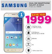 Samsung Dual Sim Smartphone Galaxy J5 Gold