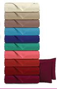 Casa Assorted Flat Sheet King Including 2 Pillowcases