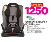 Little One Car Seat Group 0 1 0-18Kg