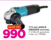 Makita 115mm Angle Grinder 9557HNG