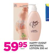 Happy Event Antenatal Lotion-200ml Each