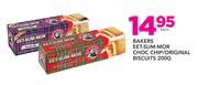 Bakers Eet-Sum-Mor Choc Chip/Original Biscuits-200gm Each