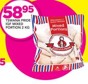 Tswana Pride IQF Mixed Portions-2Kg