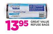 Great Value Refuse Bags