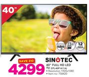 Sinotec 40" Full HD LED TV STL-40F1A11A