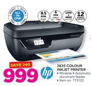 HP 3835 Colour Inkjet Printer