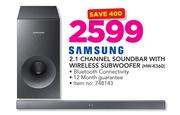 Samsung 2.1 Channel Soundbar With Wireless Subwoofer HW-K360