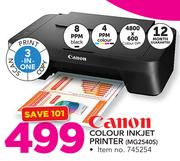 Canon Colour Inkjet Printer MG2540S