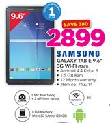Samsung Galaxy Tab E 9.6" 3G Wi-Fi T561