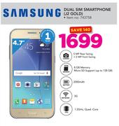 Samsung Dual Sim Smartphone J2 