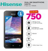 Hisense Dual Sim Smartphone U601S