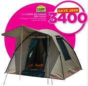 Camp Master 3 x 3 Dome 505 Canvas Tent Fulfly